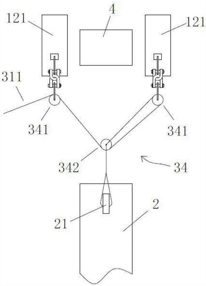 LNG storage tank in-tank pipeline mounting method