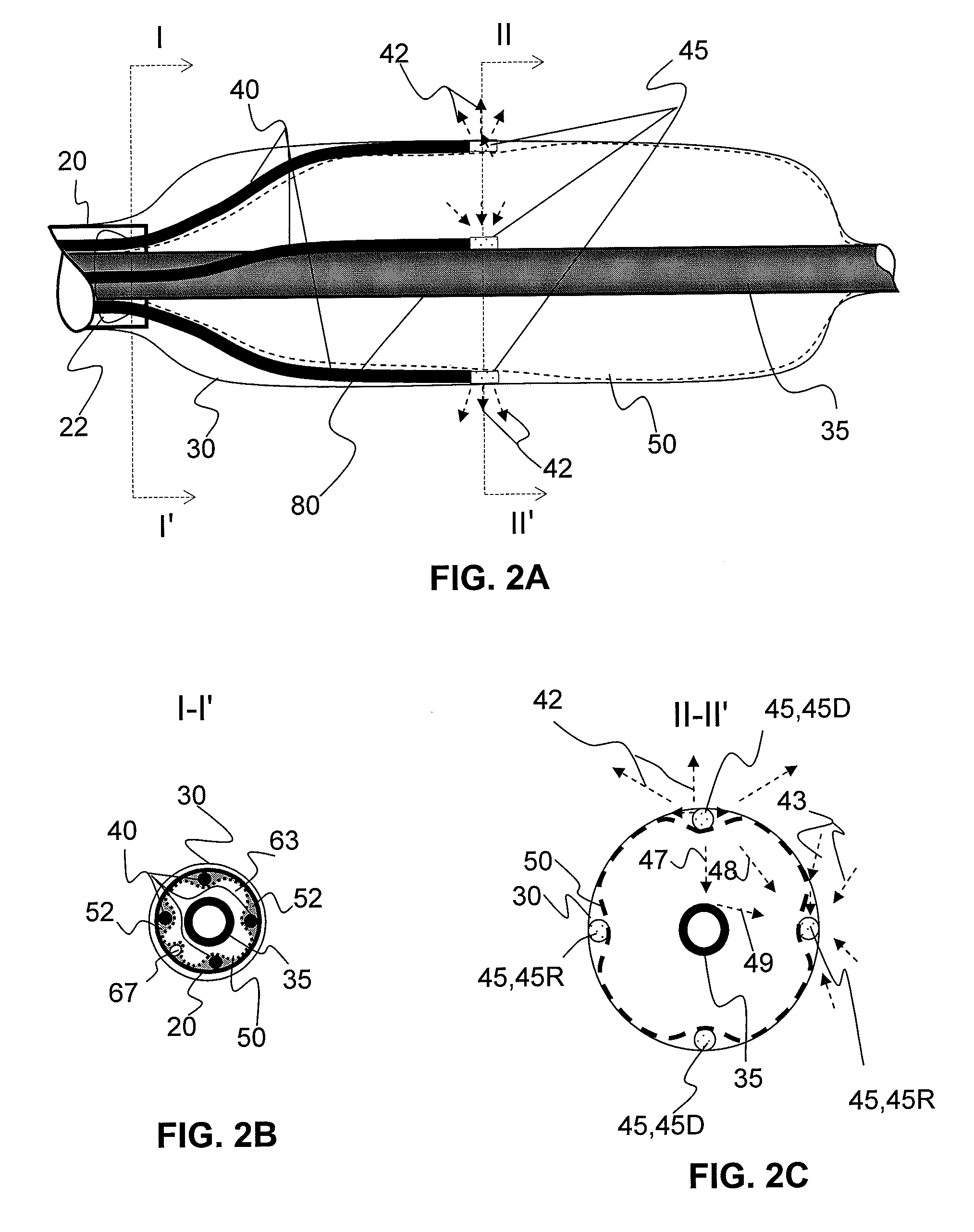 Shaped fiber ends and methods of making same