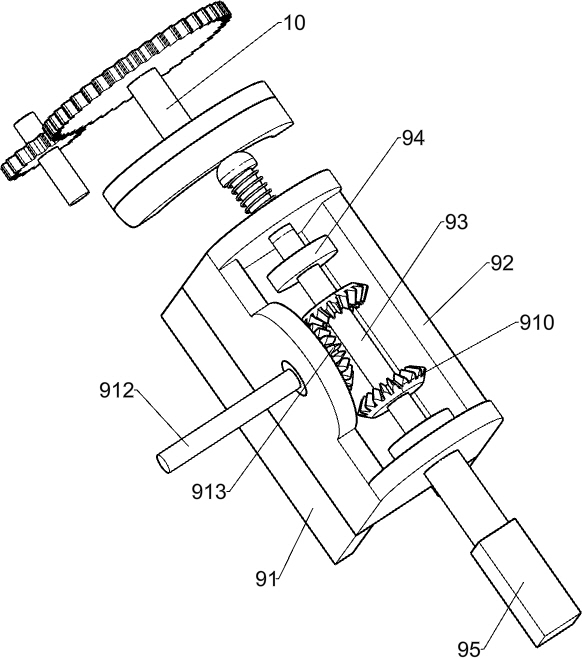 Agricultural herbicide spraying device