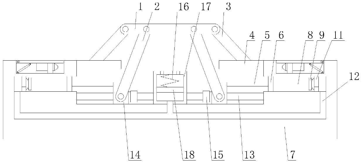 An intelligent deceleration belt with hardness adjustment function