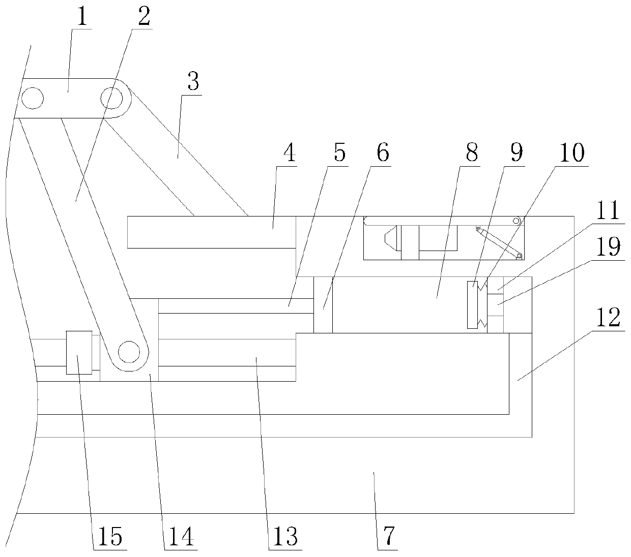 An intelligent deceleration belt with hardness adjustment function