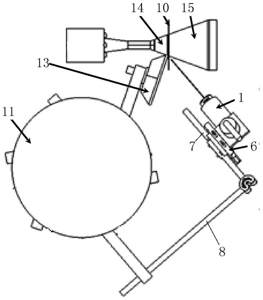 Spinning device and forming method for laser assisted shearing