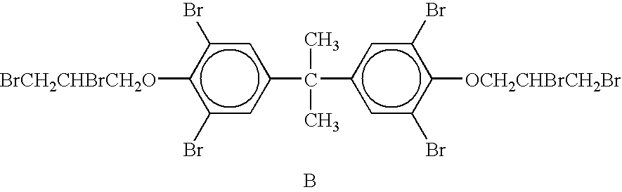 Flame resistance natural fiber-filled thermoplastics with improved properties