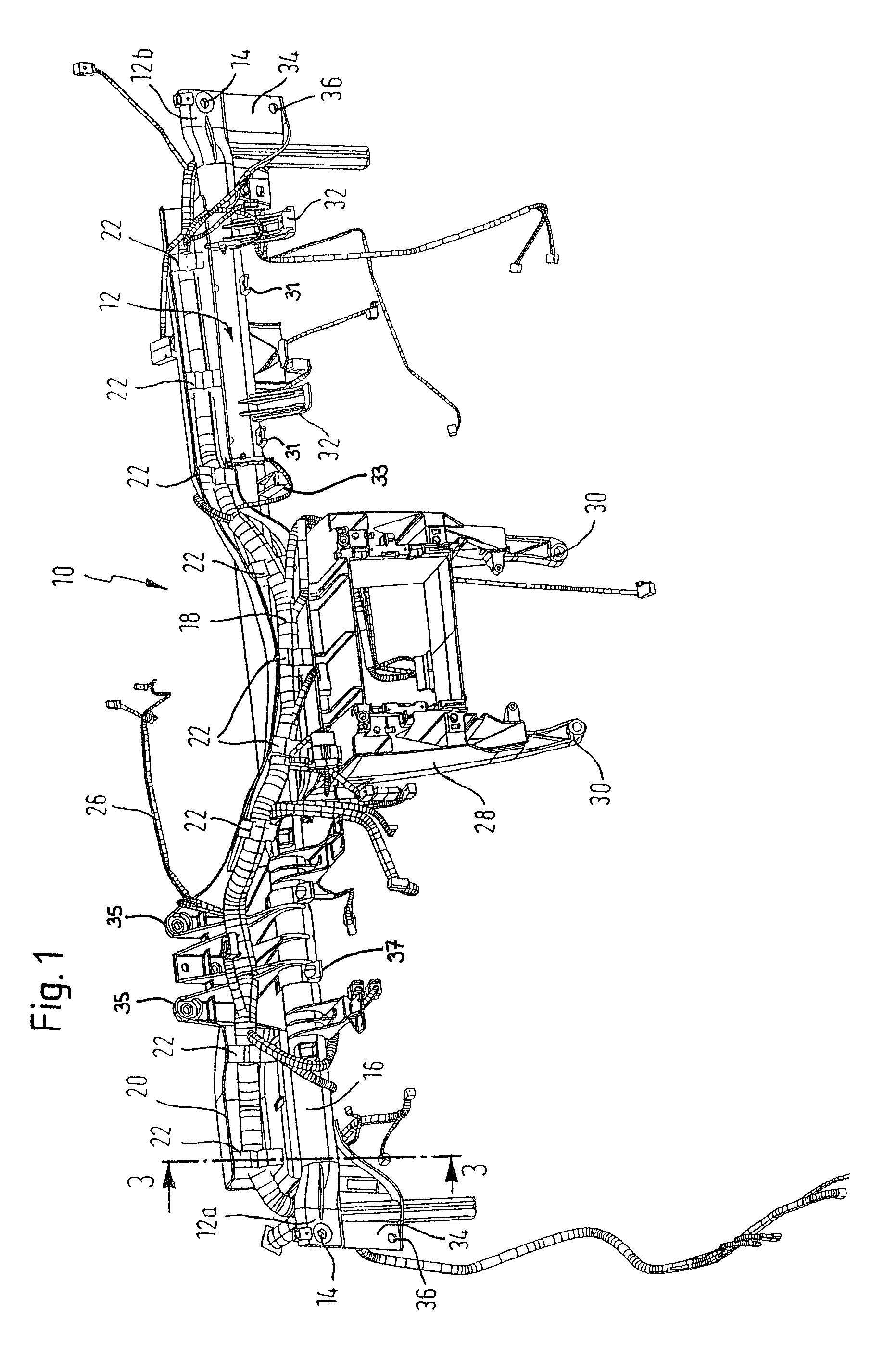 Crossmember module for a motor vehicle