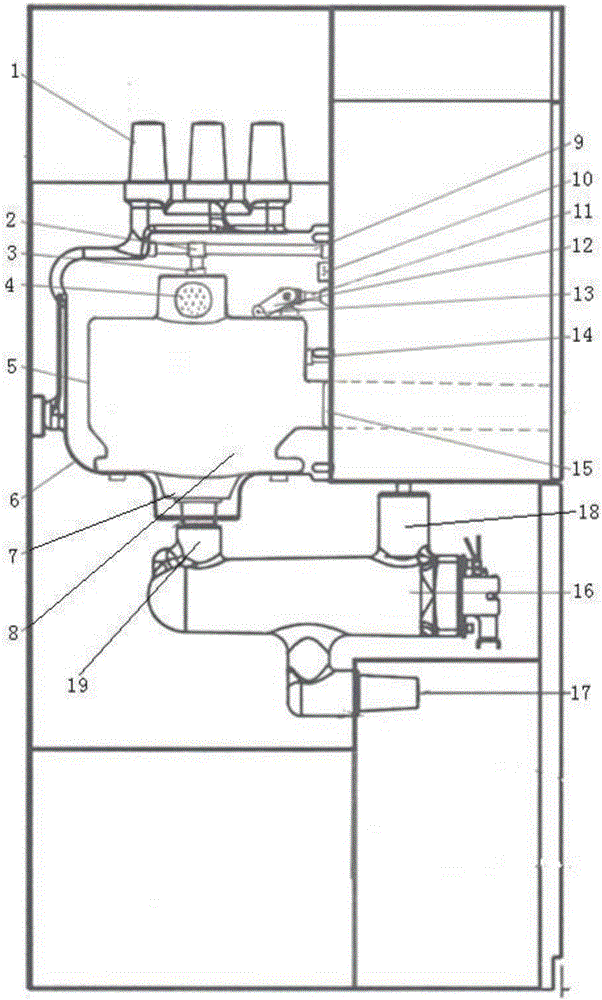 Solid insulation ring main unit