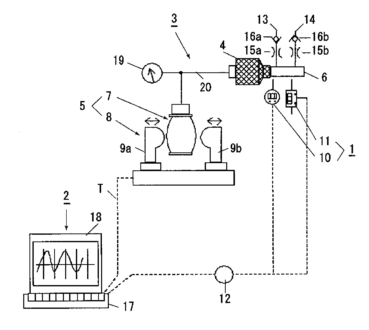 Test substance administration system for animal experiment