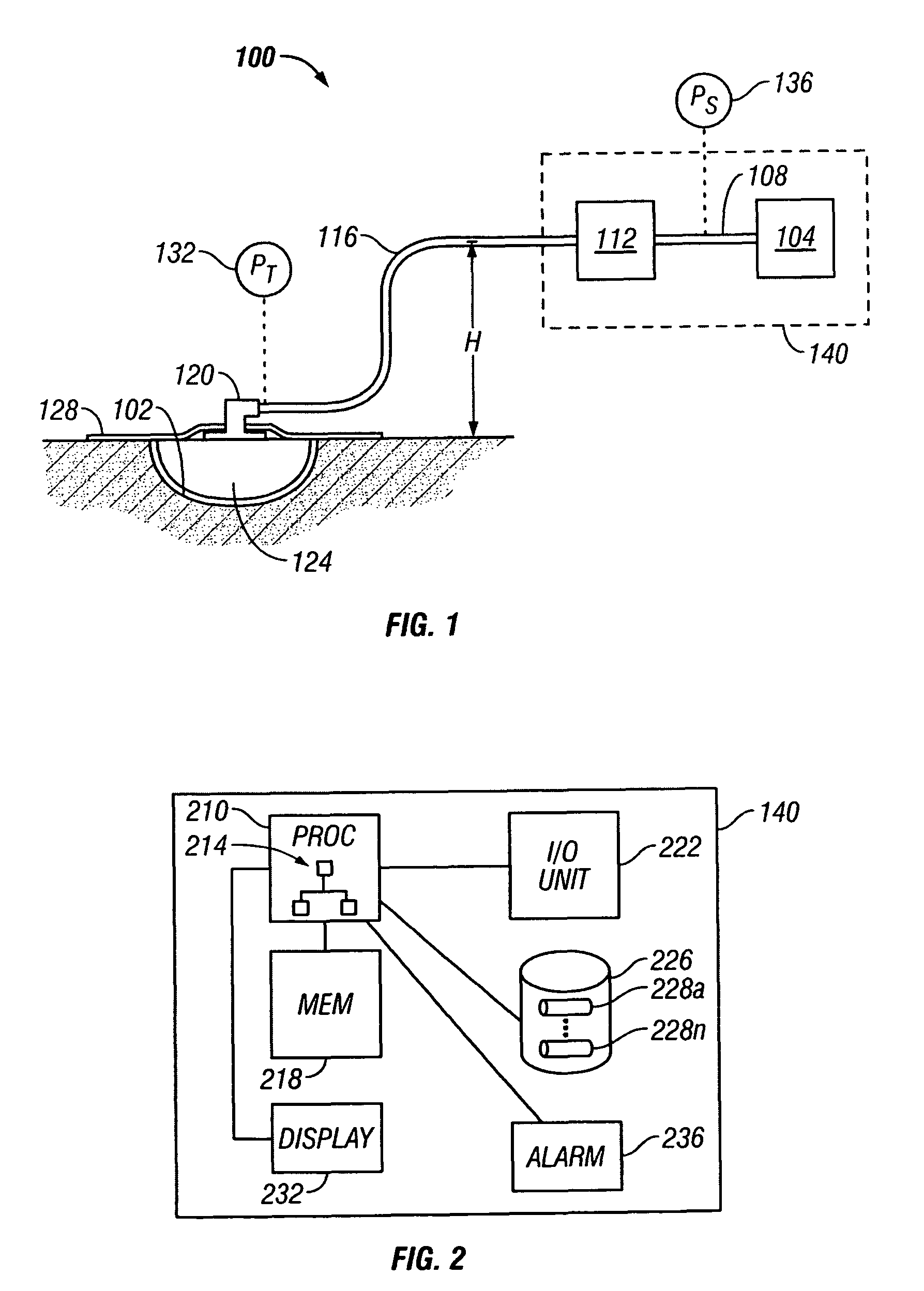 Reduced pressure treatment system having blockage clearing and dual-zone pressure protection capabilities