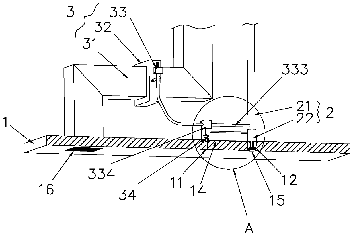 Fire extinguishing system and construction method for fire protection engineering