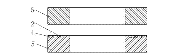 Negative pressure groove end face mechanical seal structure