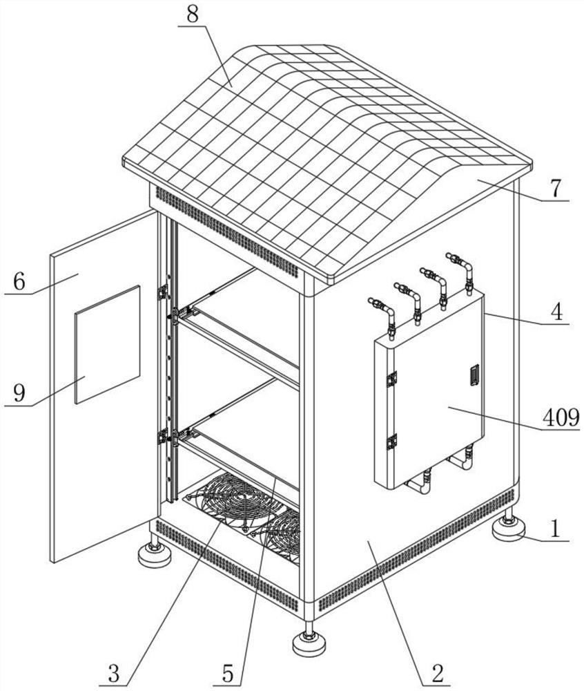 Outdoor high-low voltage switch cabinet