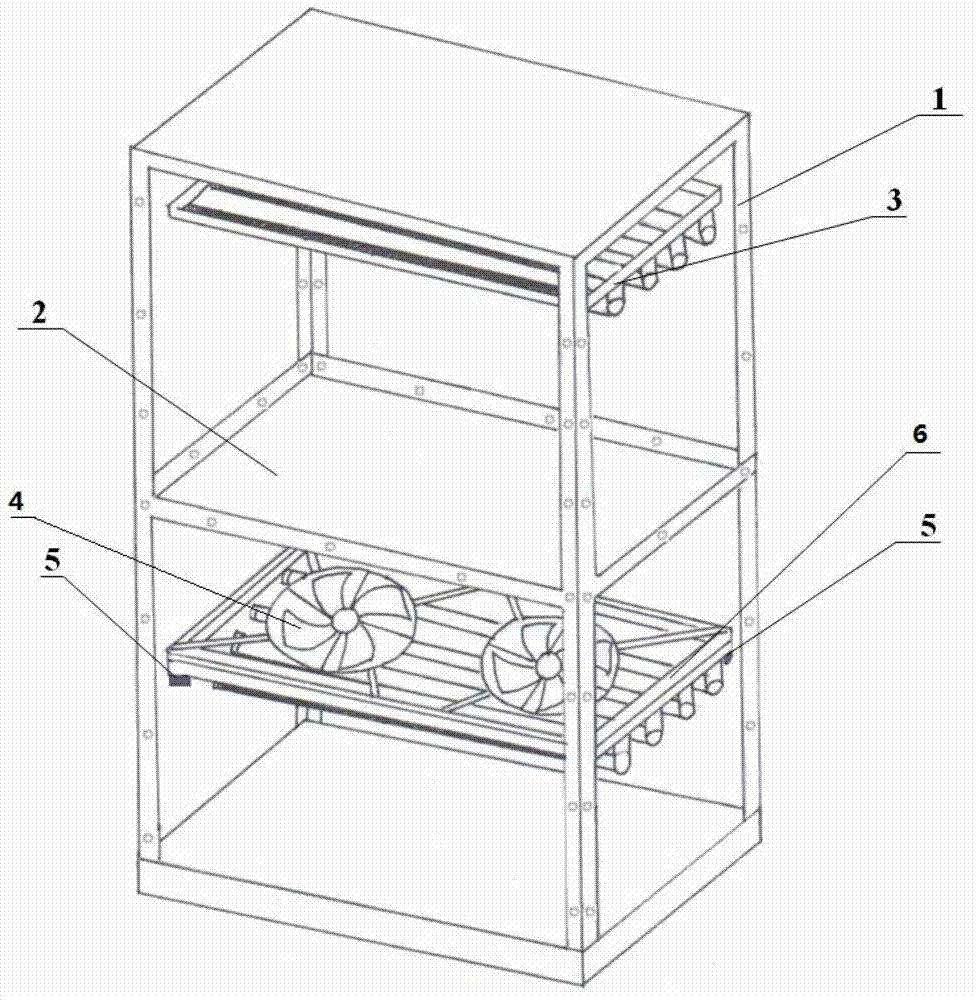 Condensed water-free multilayer culture shelf