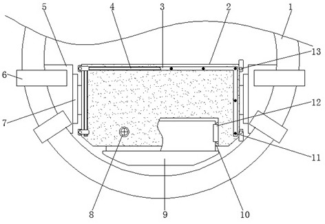 Working platform in nickel ingot vacuum induction smelting furnace chamber