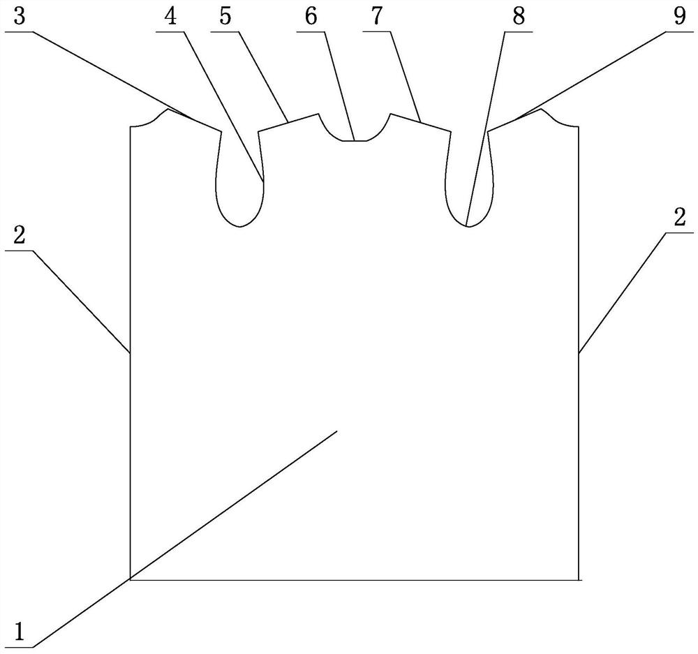 Simple multilayer isolation garment and manufacturing method thereof