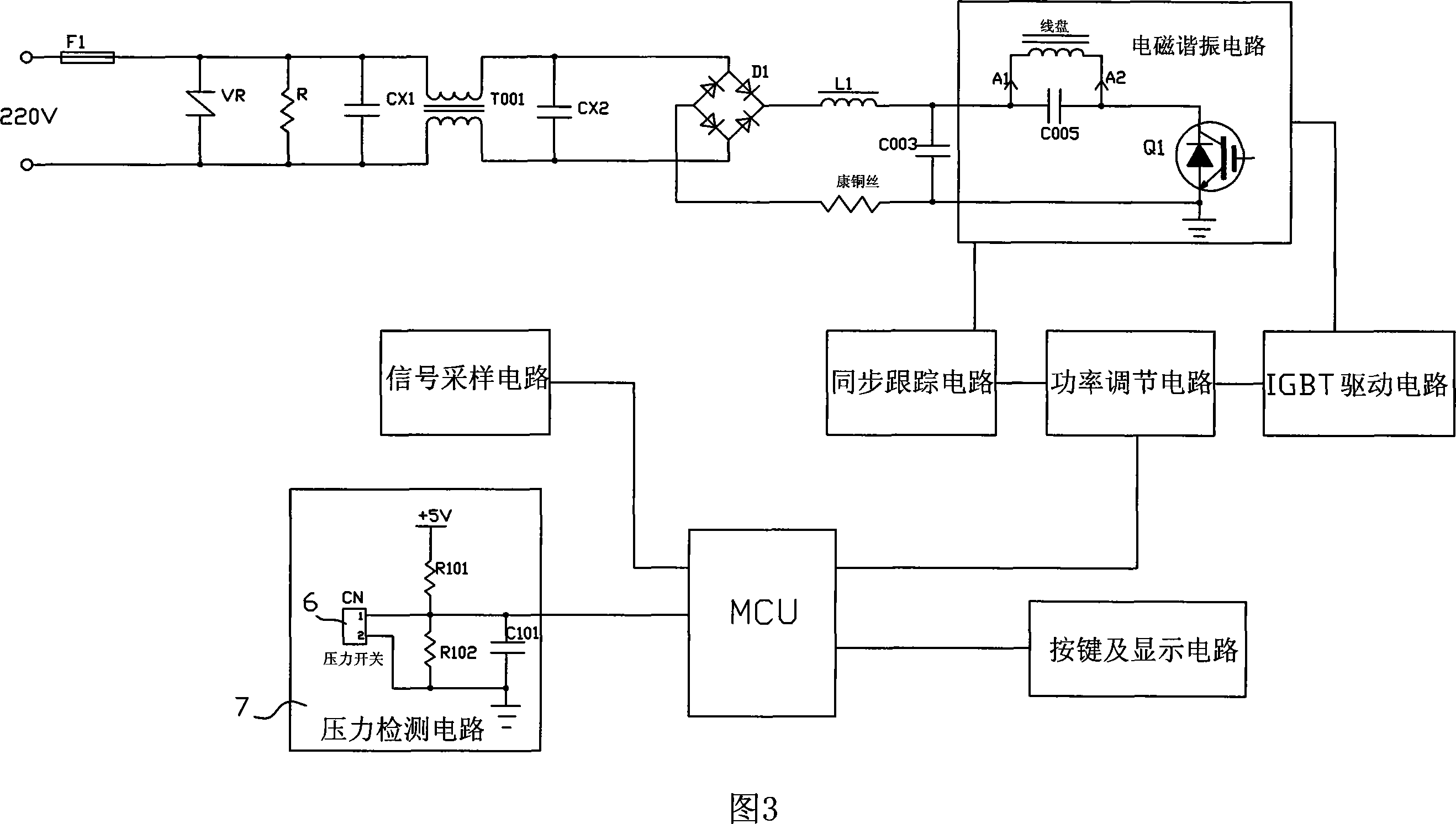 Electromagnetic/electric pressure cooker structure improvement