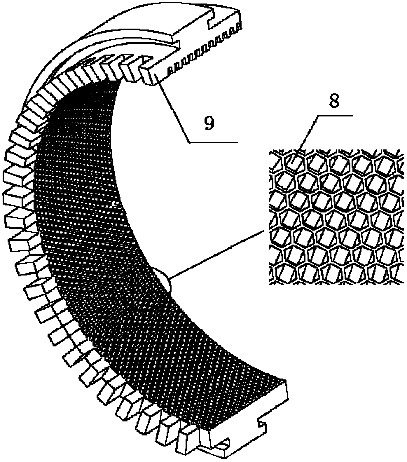 Centrifugal compressor provided with damping seal