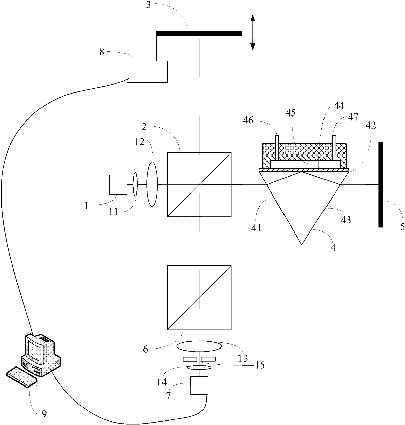 Surface plasma resonance sensing detection system and its detection method