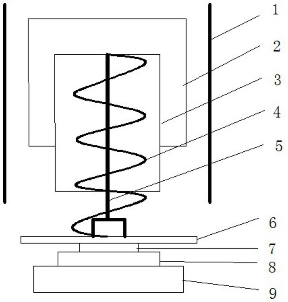 System and method for monitoring and evaluating service state of steel spring of floating slab ballast bed