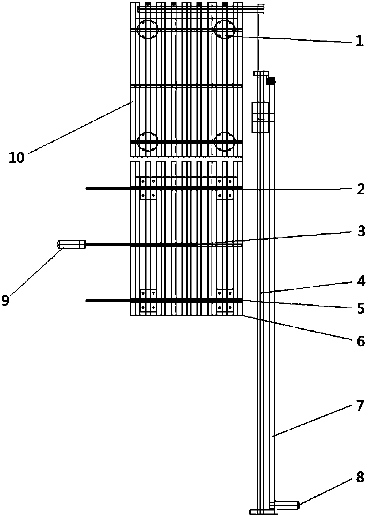 Article conveying device and drug production equipment