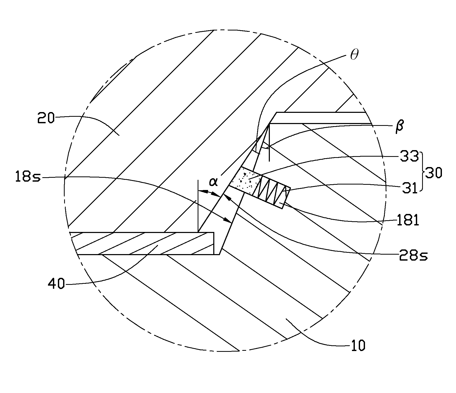 Lens arrangement and lens module using same