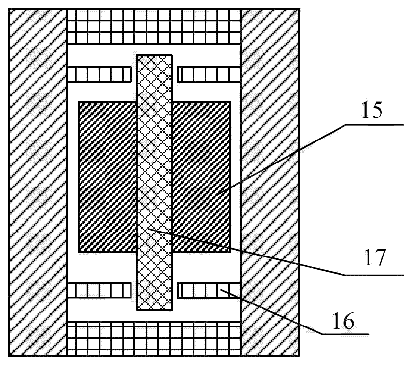 Magnetic-suspension wave detector