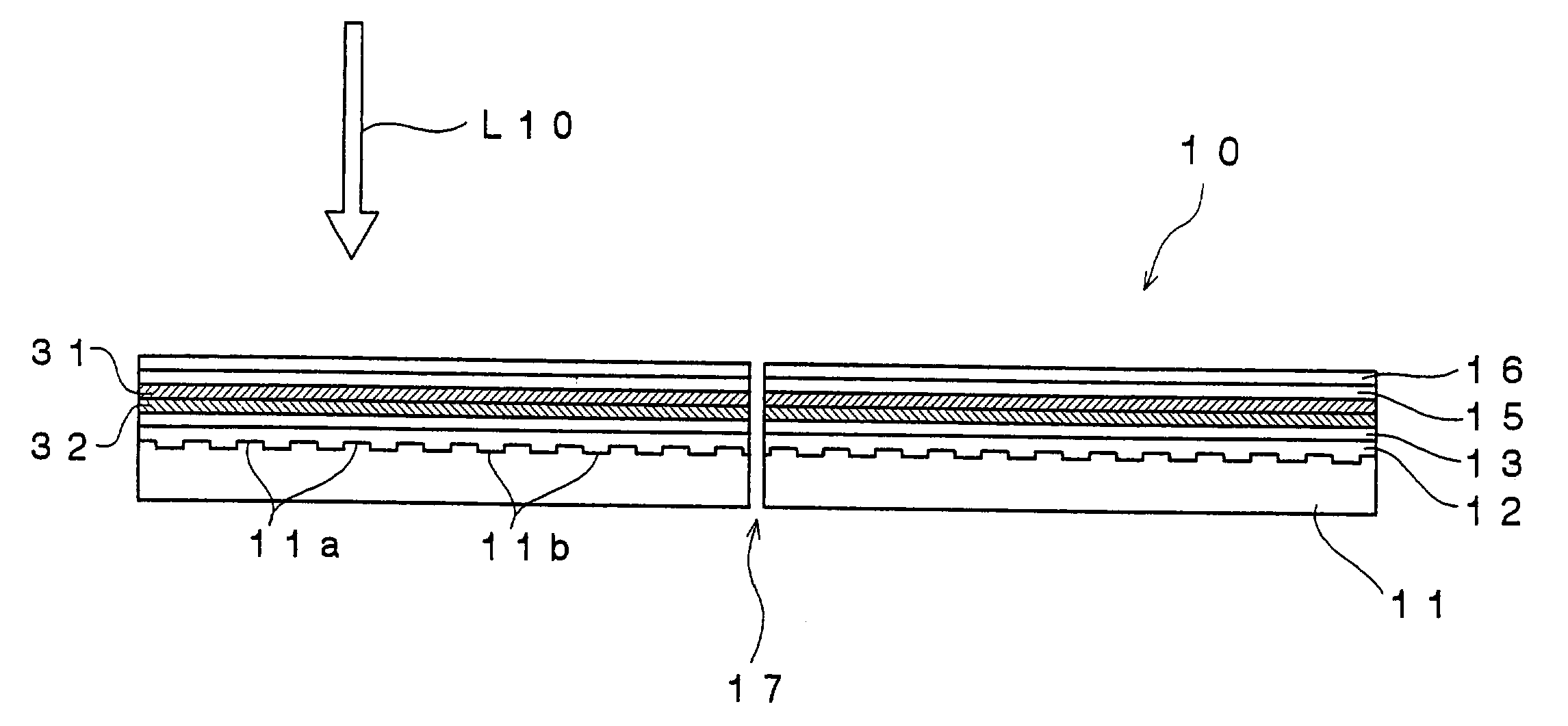 Optical recording medium and method for optically recording data in the same