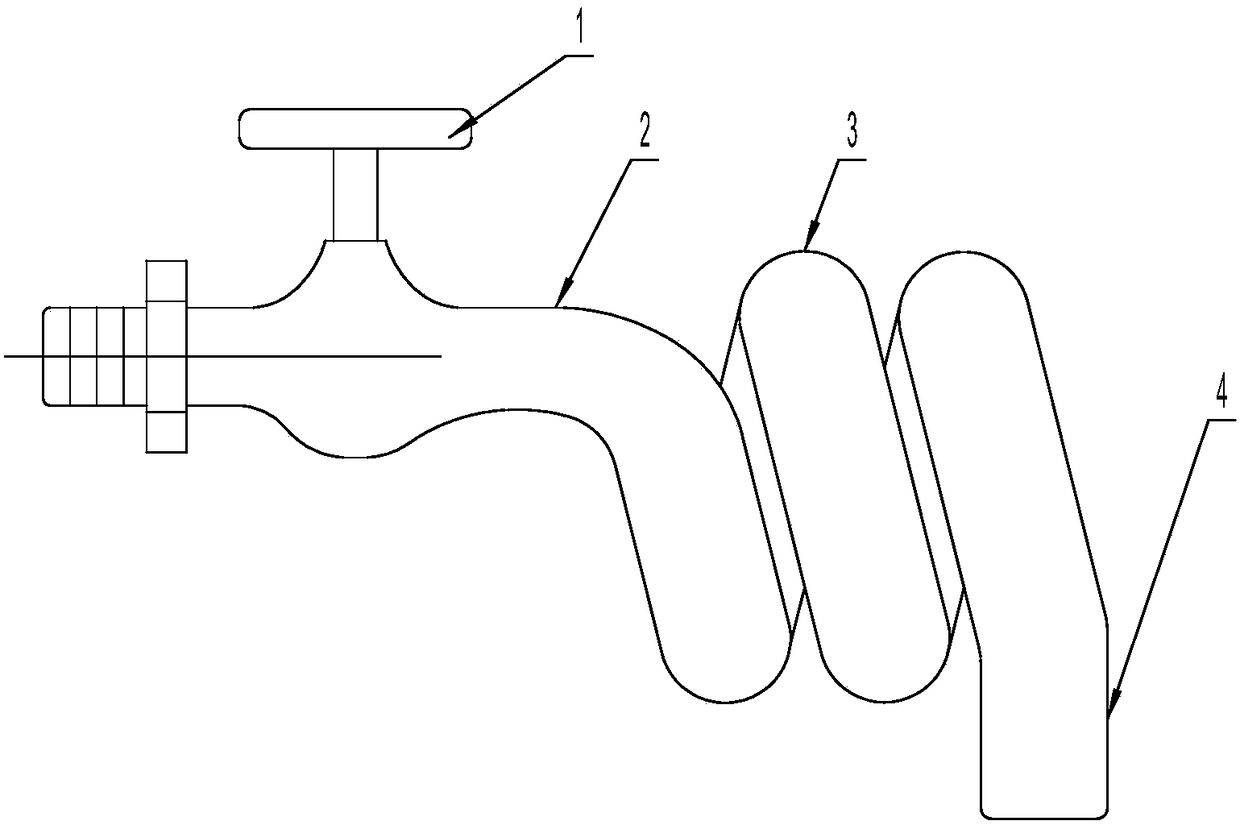 Silencer faucet