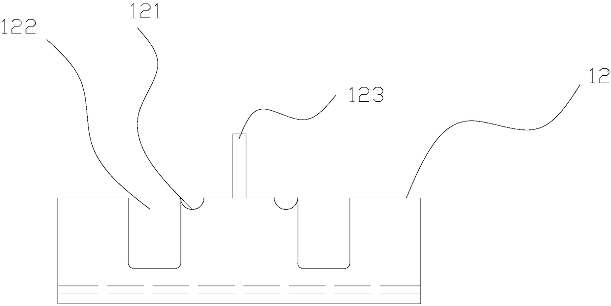 Welding fixture of high voltage potential fixing plate