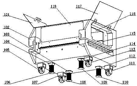 Small-size opening conveying type gasket numerical control cutting machine