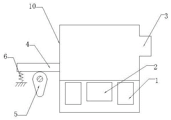 Polishing and dust removing device for ornament