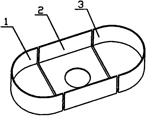 Automatic demolding device of frozen noodles production line