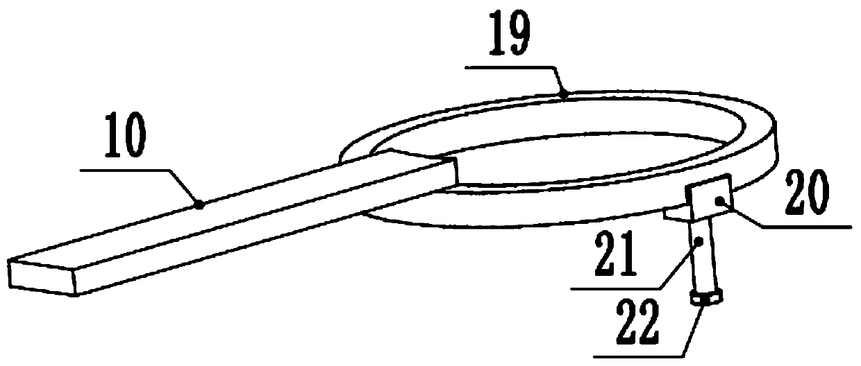 Prenatal diagnosis and examination device for obstetrical clinic