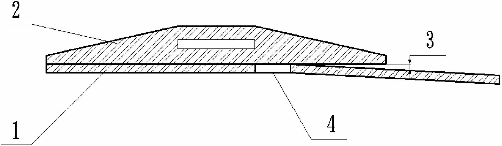 Leveling method of circular saw web base body