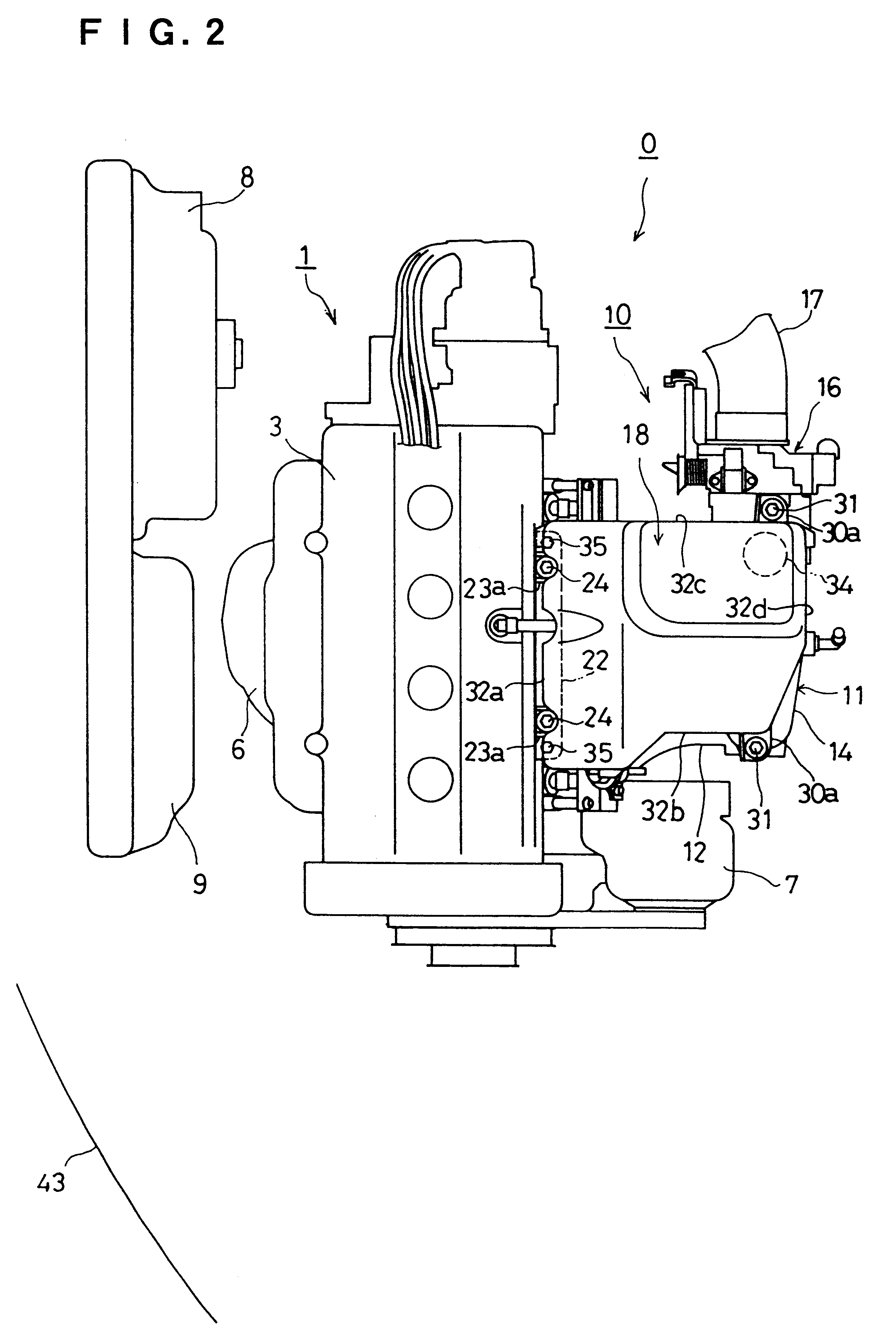 Suction apparatus of multi-cylinder internal combustion engine