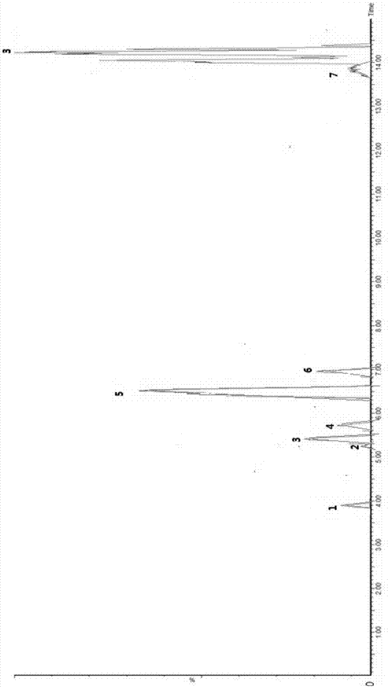 Folium artemisiae argyi extract extracted by ethyl acetate and preparation and detection methods and application thereof