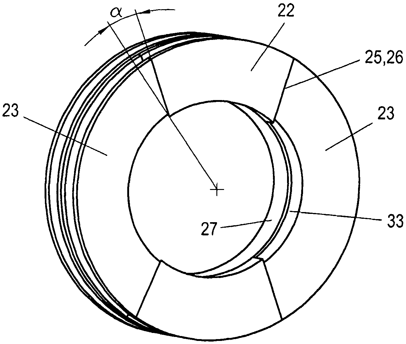 Segmented packing ring