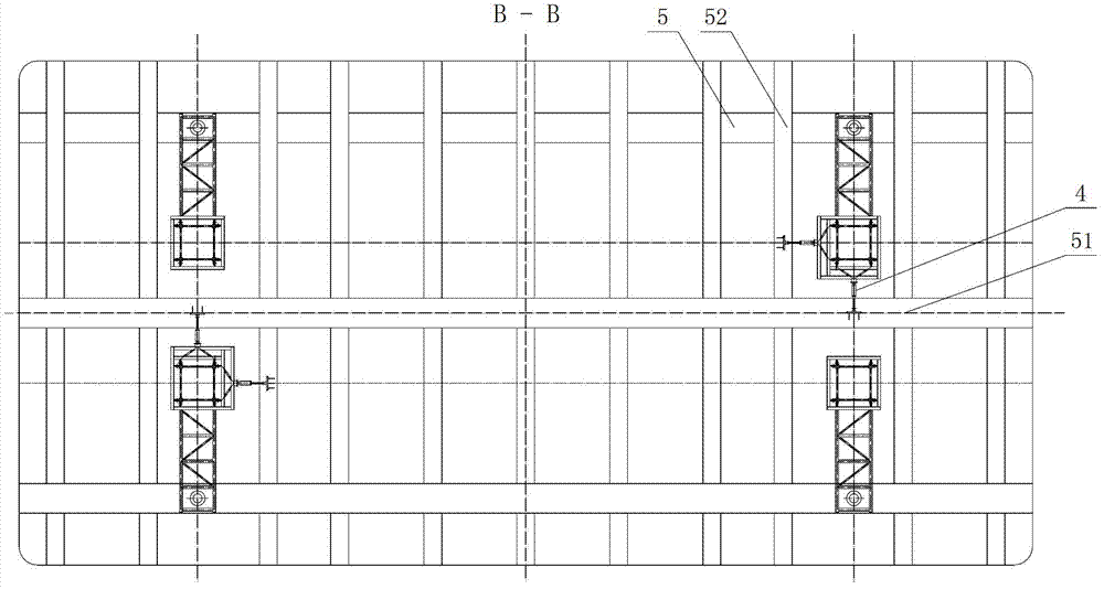 Series compensation platform hydraulic installation system with level adjustment function