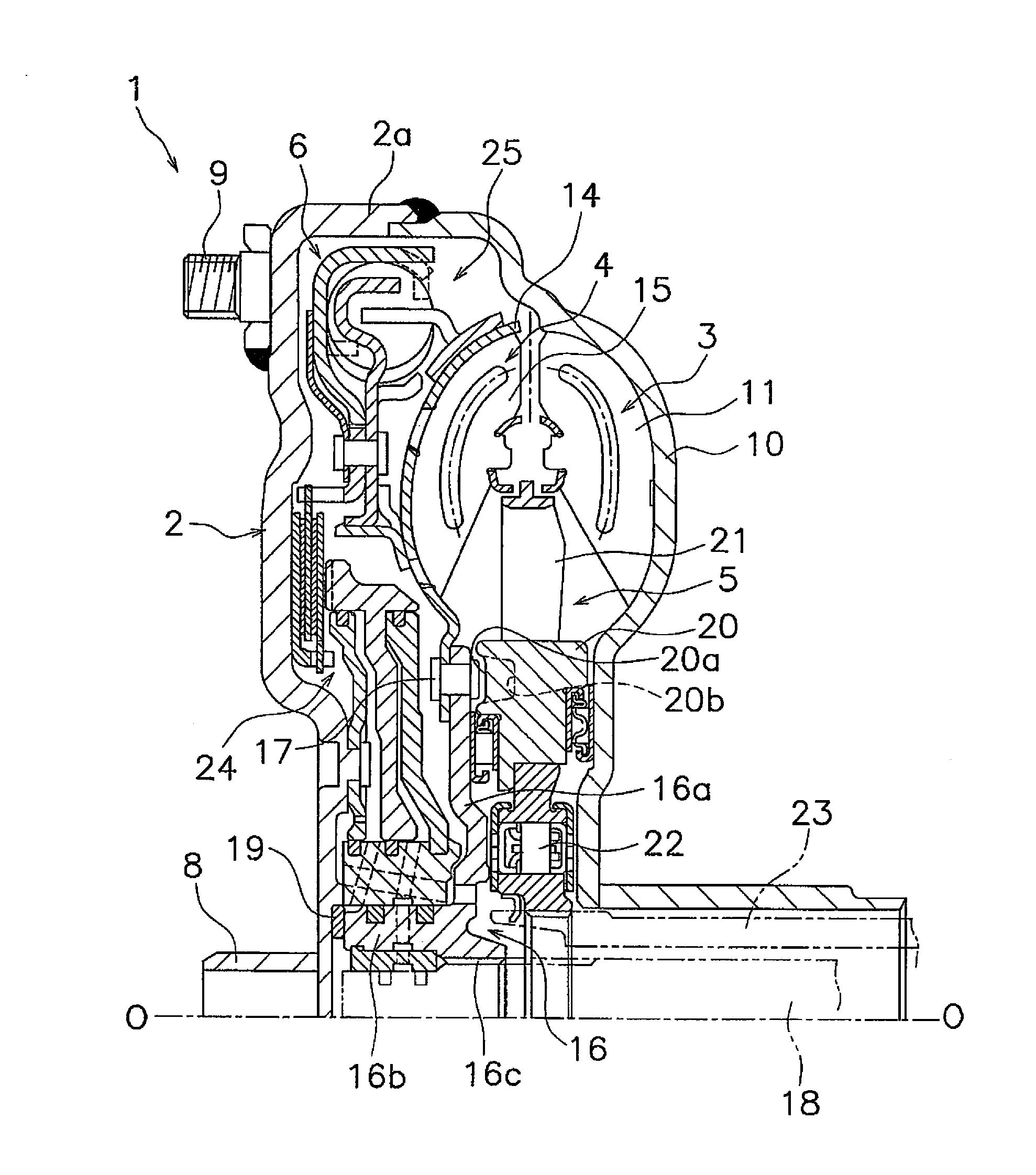 Lock-up device for torque converter