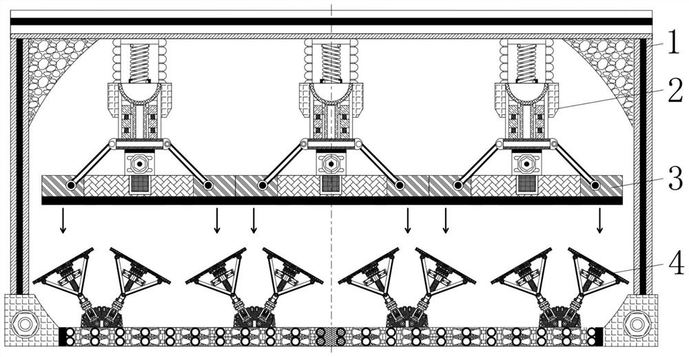 Device for rapidly detecting water content of pork