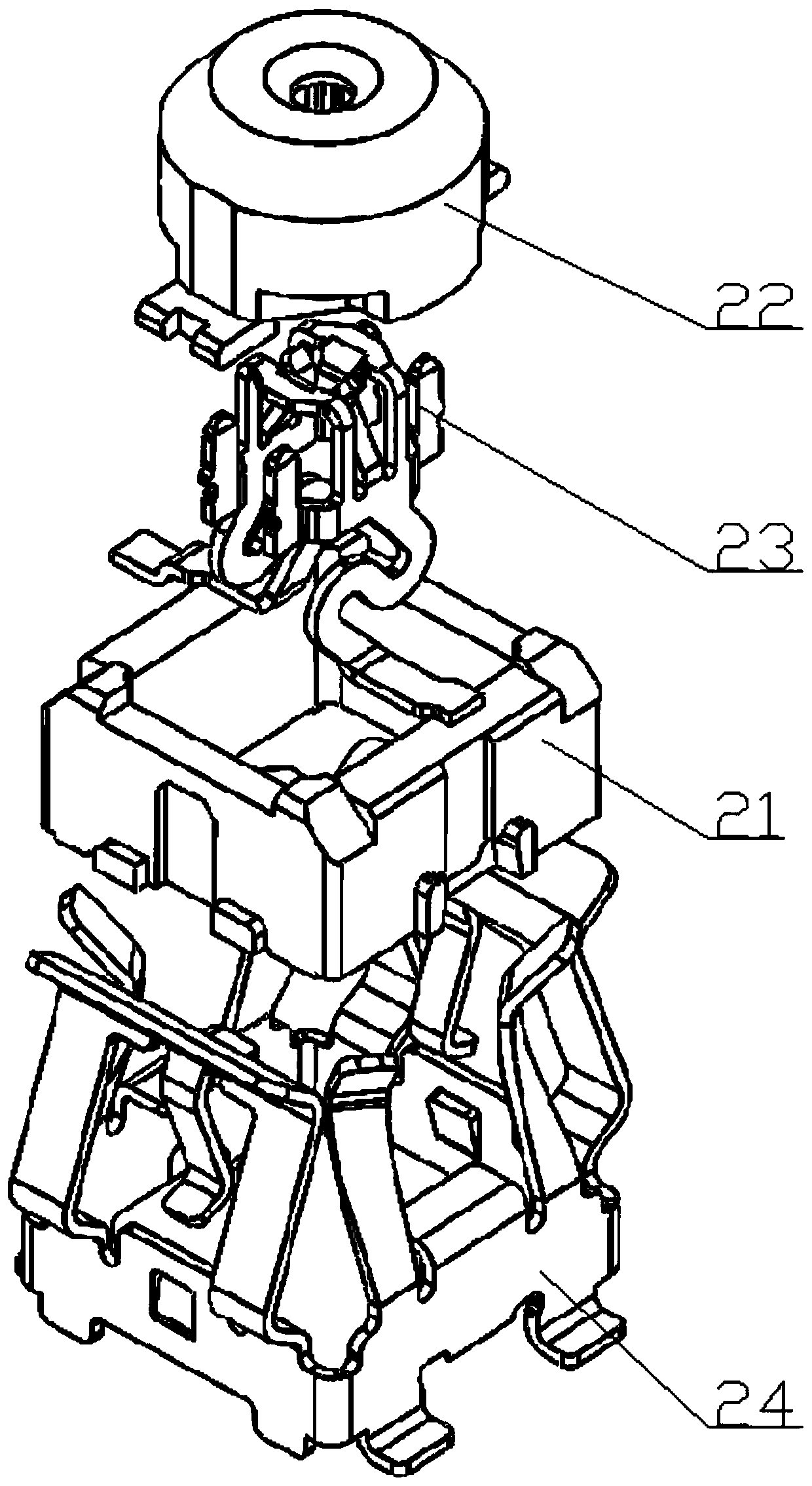 Coaxial connector with shielding function