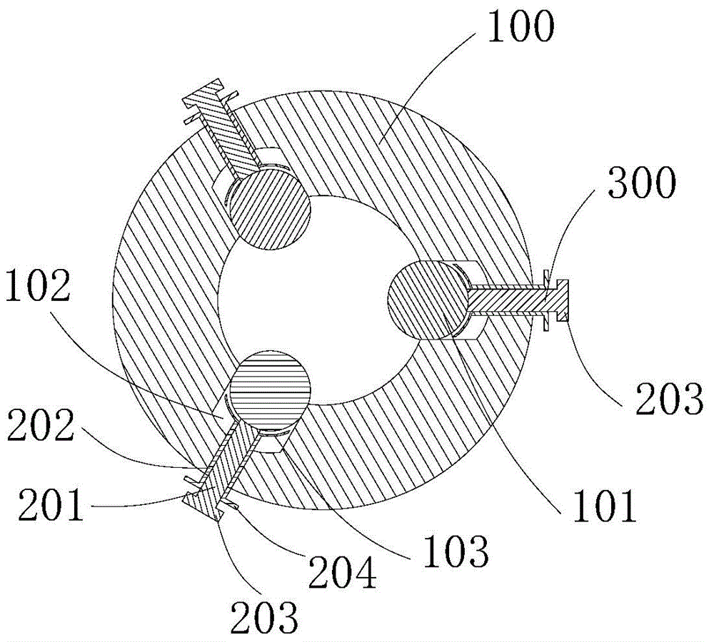 Lathe clamp and lathe