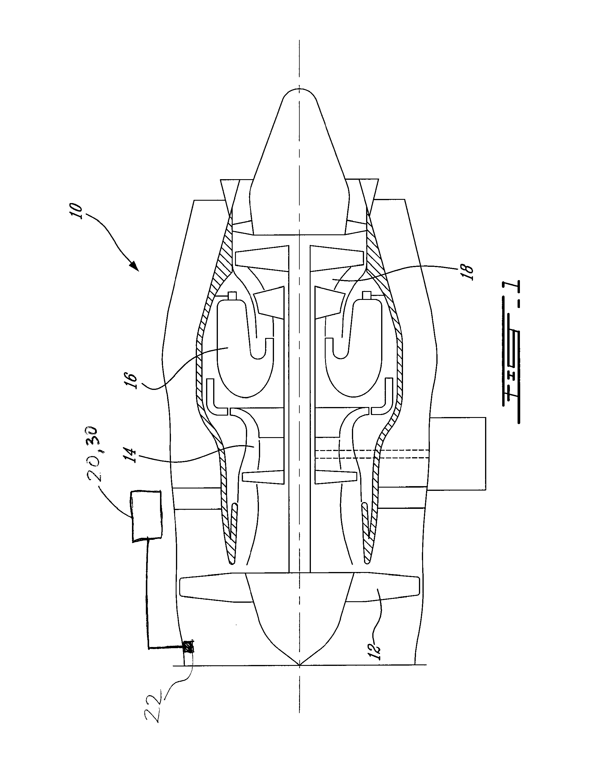 Aircraft engine control during icing of temperature probe