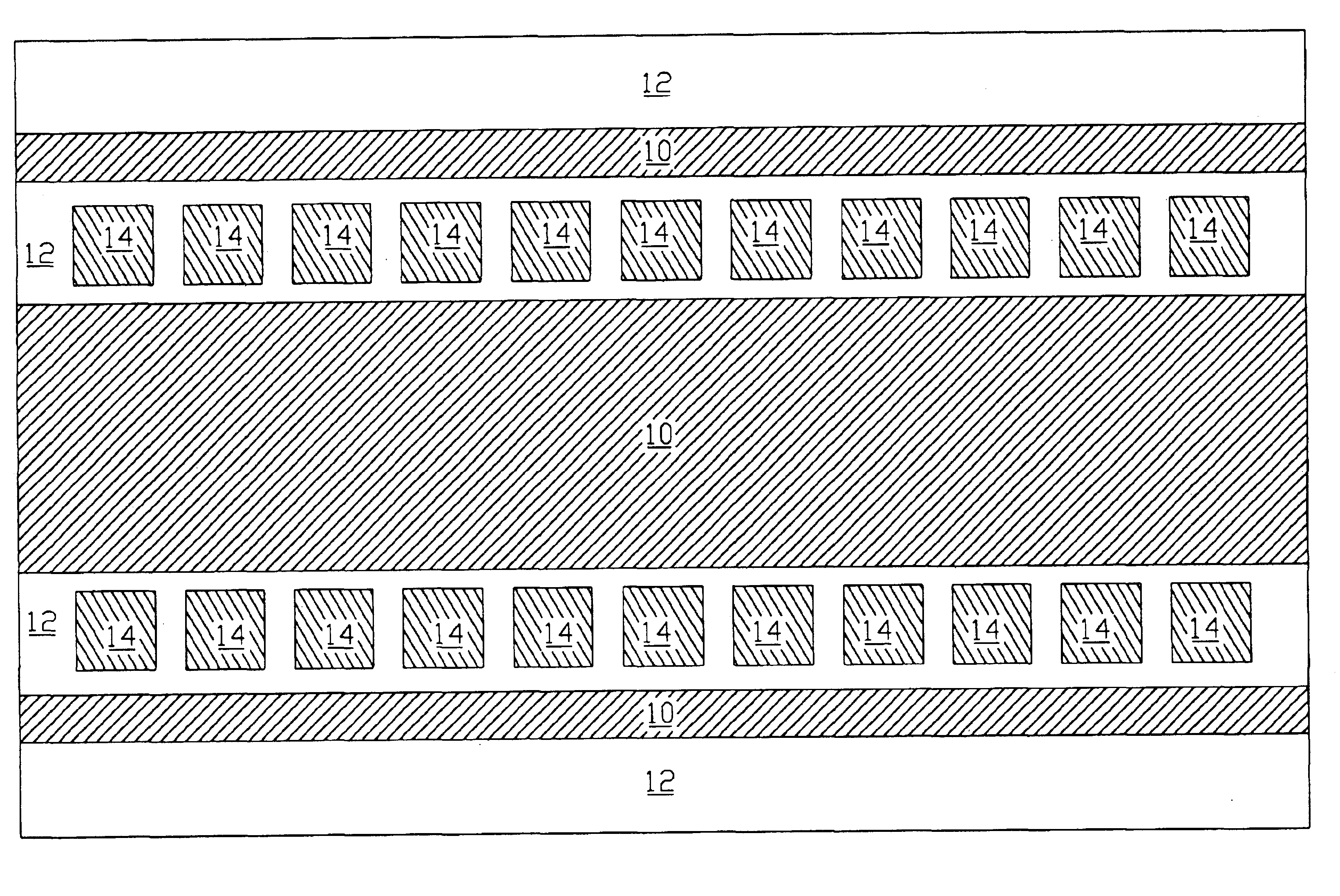 Method for forming pi-type assistant electrode