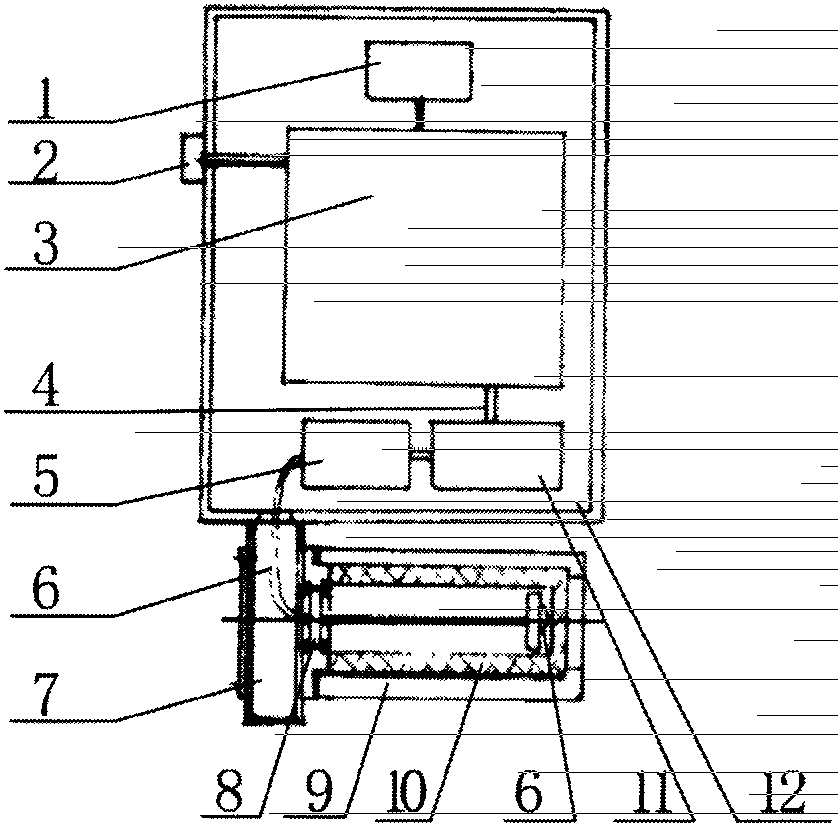 Portable optical-fiber-sensing apparatus for detecting concentration of flammable and explosive gases and hazardous gases