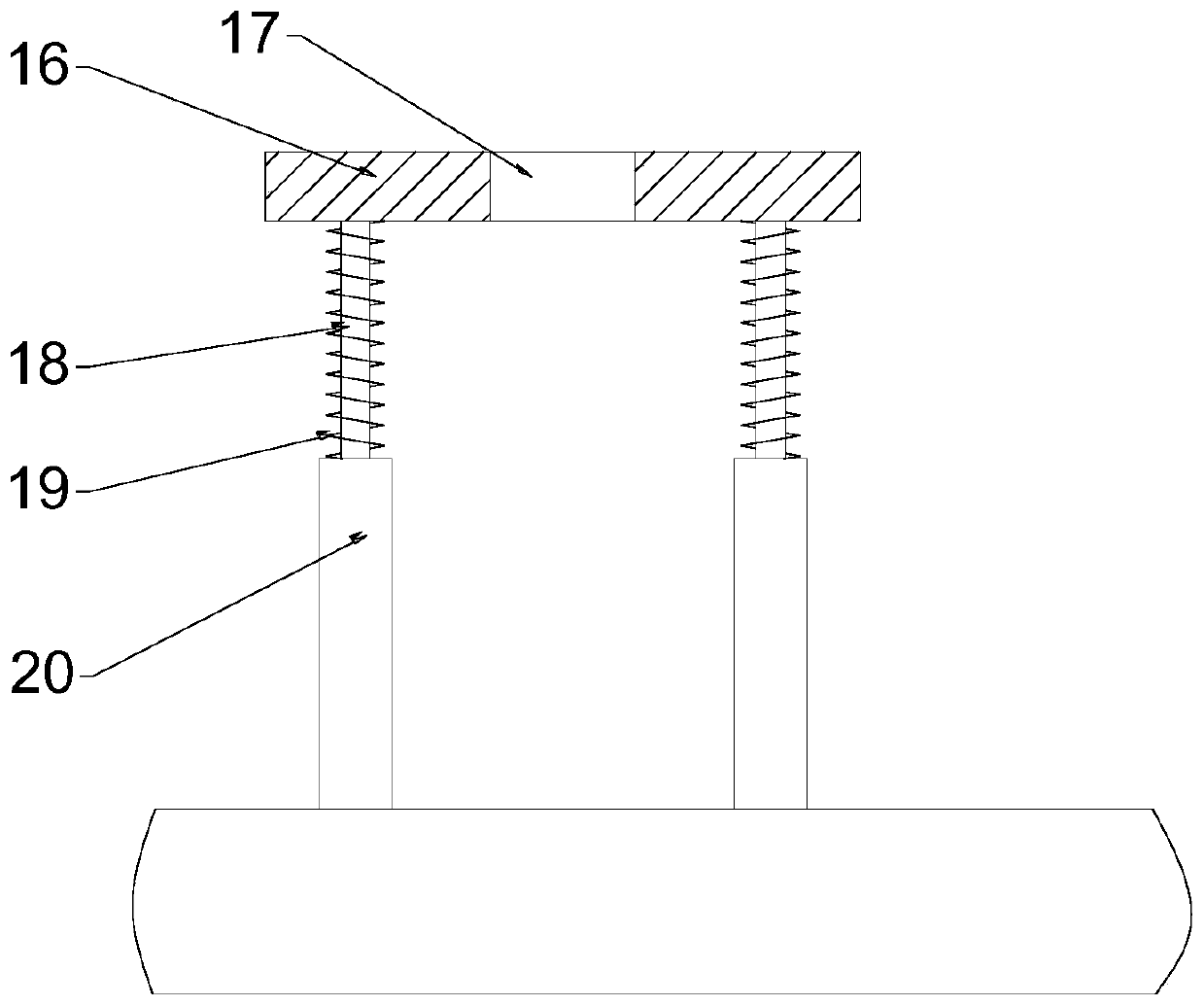 Material lifting device for construction industry