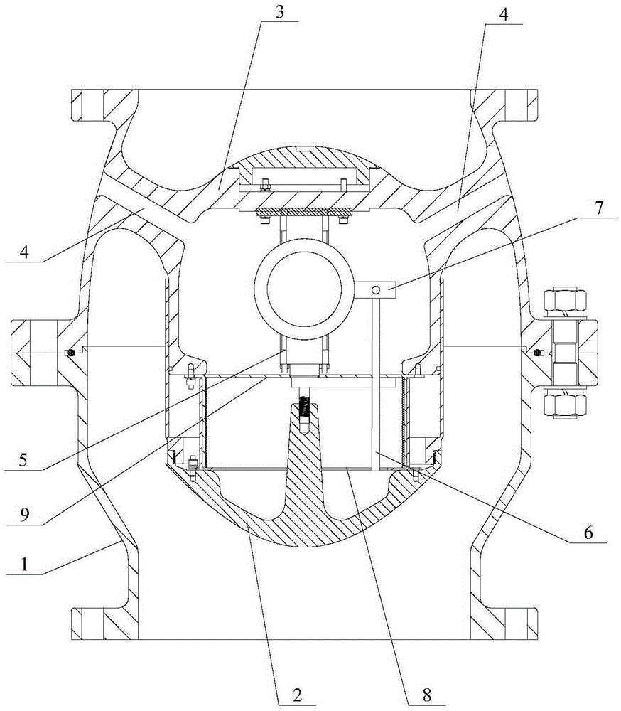 Fully automatic pulverized coal flow rate regulating valve installed on the pulverized pipeline of pulverizing system