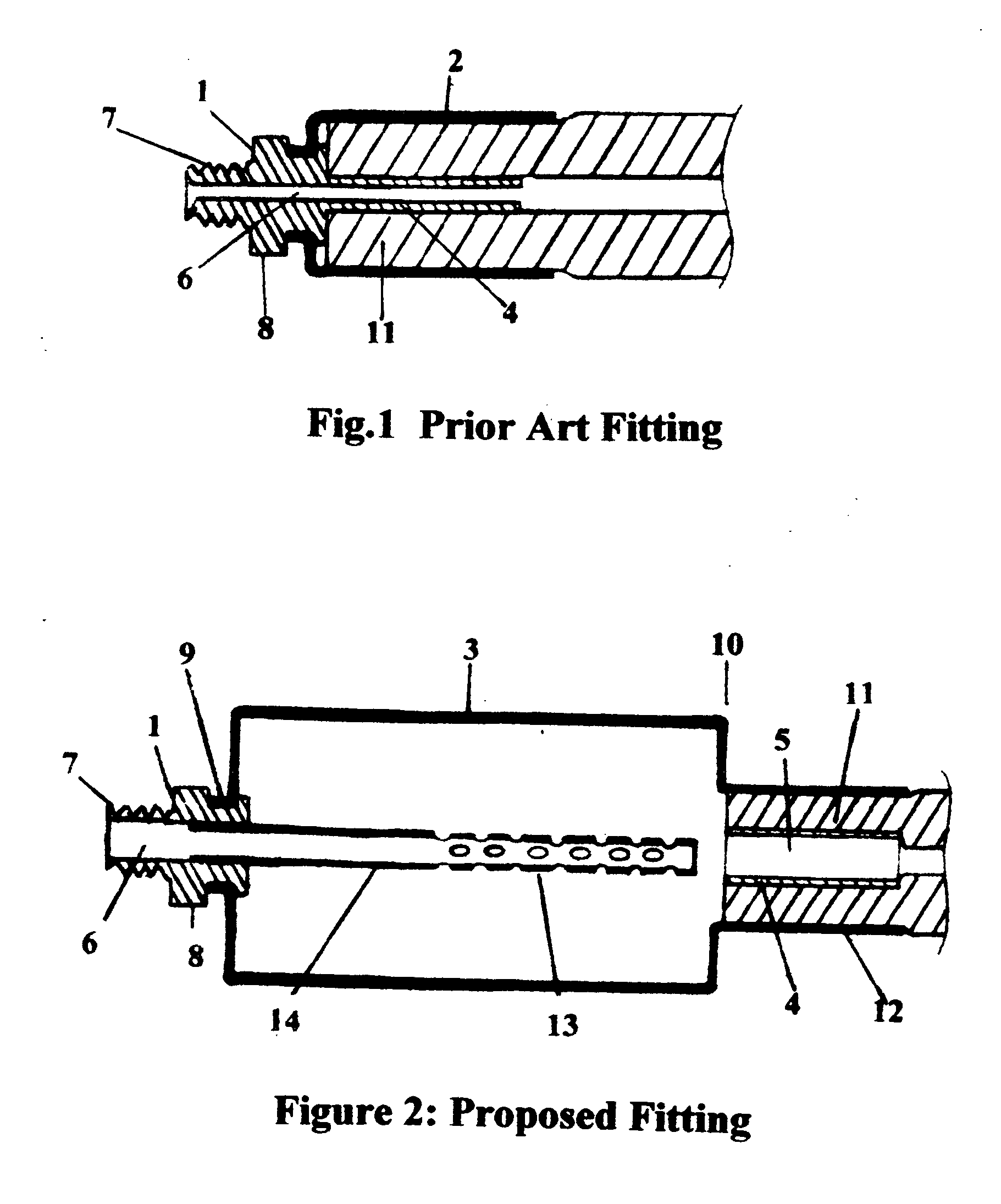 Air hose connector device