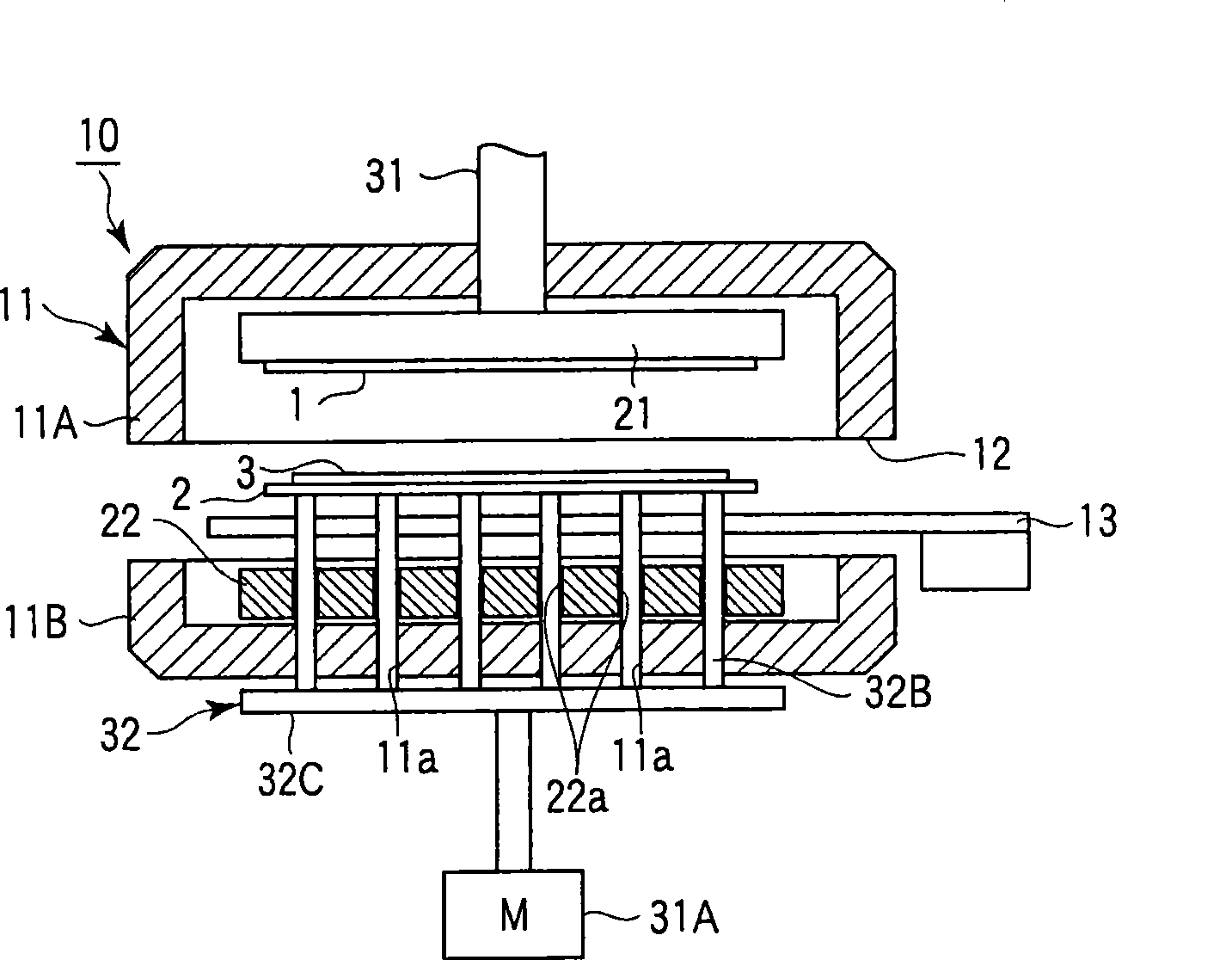 Base plate bonding device and method