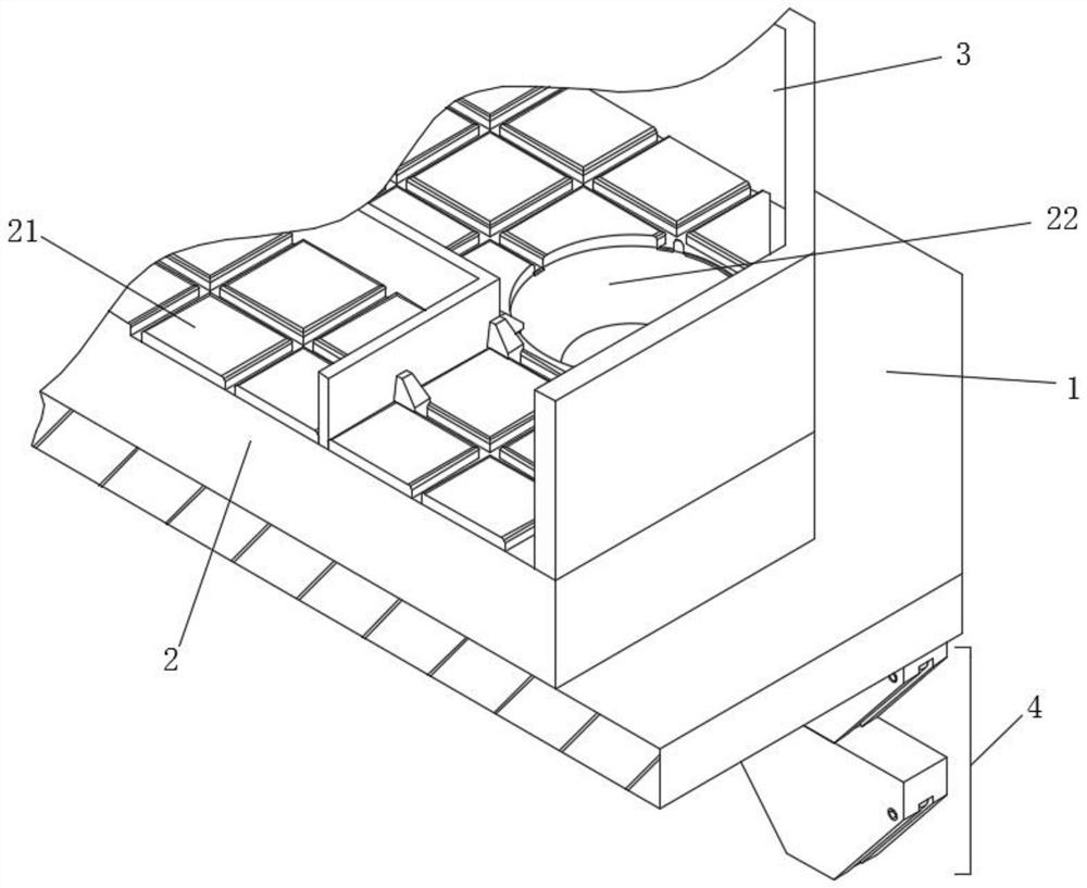 Waxing device for solid wood furniture production