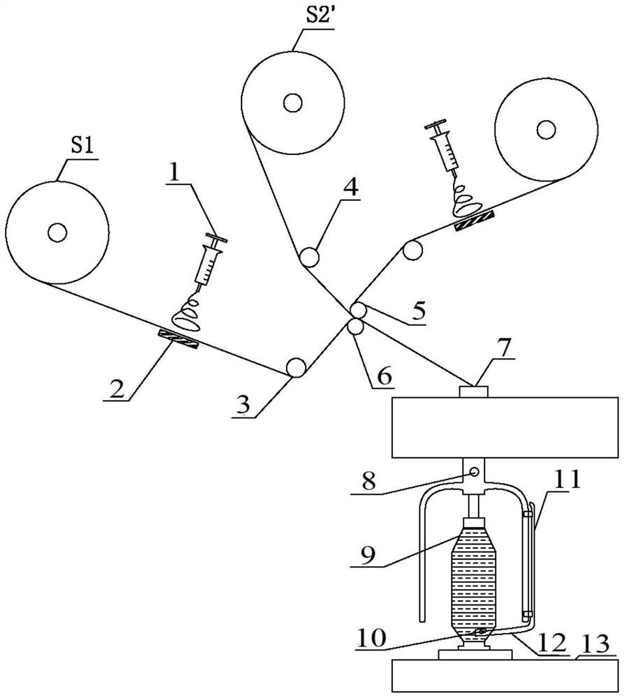 Garment with joint bending electromagnetic induction power generation and its preparation method and application