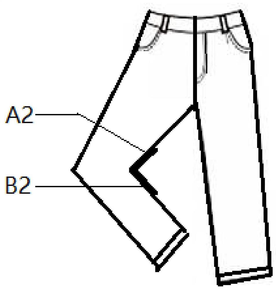 Garment with joint bending electromagnetic induction power generation and its preparation method and application